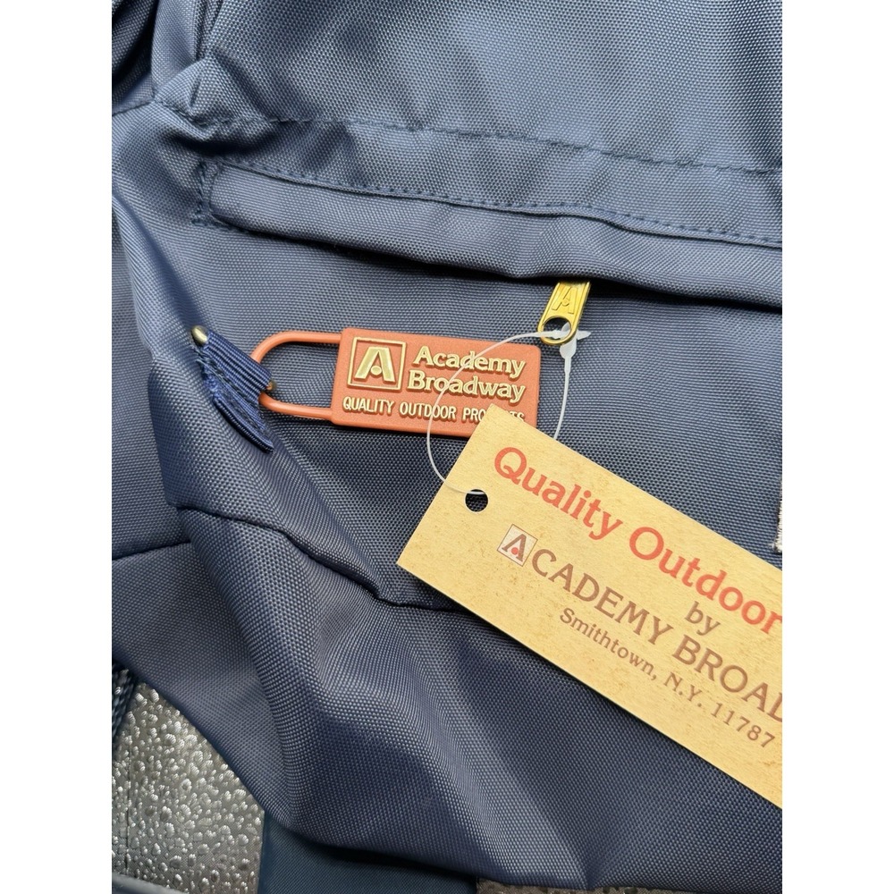 Vintage Academy Broadway Mountain Crest Jr #1730 Blue External Hiking Backpack - Picture 8 of 9